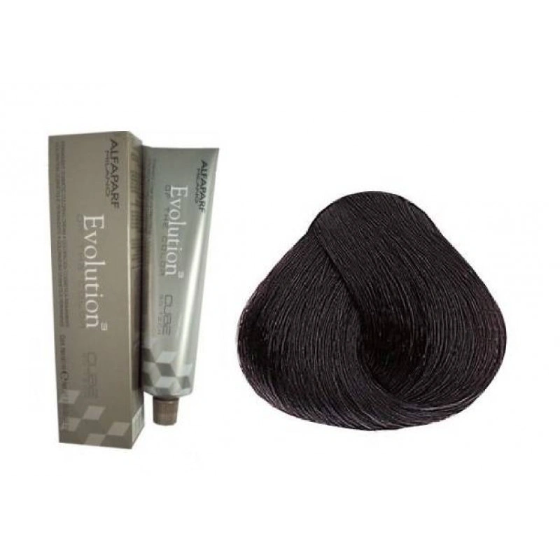 Alfaparf Evolution of the Color CUBE hajfesték - 5.35 60ml Light Golden Mahogany Brown képe 1